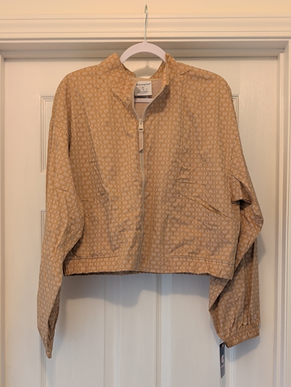 Champion Cropped Bomber Jacket